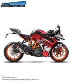 KTM Rc Aries Edition 125-200-390 (BS4-BS6) [Full Body Wrap / Decal / Sticker Kit]
