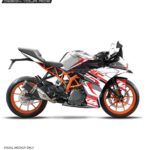 KTM Rc Helios Edition 125-200-390 (BS4-BS6) [Full Body Wrap / Decal / Sticker Kit]