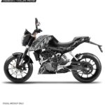 KTM Duke RB Infinity Design 125-200-390 (BS4-BS6) [Semi Body Wrap / Decal / Sticker Kit]