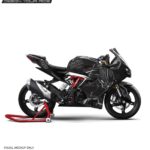 TVS RR310 Black Panther 2 Design [Full Body Edge To Edge Wrap / Decal / Sticker Kit]