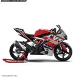 TVS Apache RR310 TVS Racing Design [Full Body Edge To Edge Wrap / Decal / Sticker Kit]
