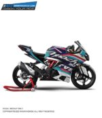 TVS RR310 Track Focused Design [Full Body Edge To Edge Wrap / Decal / Sticker Kit]
