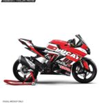 TVS RR310 Storm Design [Full Body Edge To Edge Wrap / Decal / Sticker Kit]