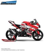 TVS RR310 Storm Design [Full Body Edge To Edge Wrap / Decal / Sticker Kit]