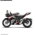 Yamaha V3 Track Focused Design [Full Body Edge To Edge Wrap / Decal / Sticker Kit]