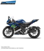 Yamaha V3 Movistar Design [Full Body Edge To Edge Wrap / Decal / Sticker Kit]