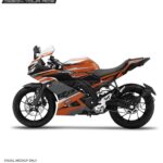 Yamaha V3 Airline Design [Full Body Edge To Edge Wrap / Decal / Sticker Kit]