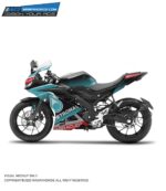 Yamaha V3 Petronas 2 Design [Full Body Edge To Edge Wrap / Decal / Sticker Kit]