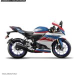 Yamaha V4 BMW Design [Full Body Edge To Edge Wrap / Decal / Sticker Kit]