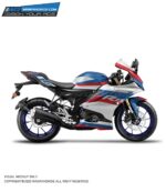 Yamaha V4 BMW Design [Full Body Edge To Edge Wrap / Decal / Sticker Kit]