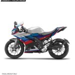 Yamaha V3 Motorrad Design [Full Body Edge To Edge Wrap / Decal / Sticker Kit]