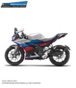 Yamaha V3 Motorrad Design [Full Body Edge To Edge Wrap / Decal / Sticker Kit]