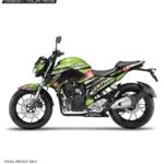 Yamaha FZ 25 Renthal Design [Full Body Edge To Edge Wrap / Decal / Sticker Kit]