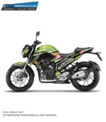 Yamaha FZ 25 Renthal Design [Full Body Edge To Edge Wrap / Decal / Sticker Kit]