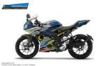 Yamaha V3 Vr 46 Sun Design [Full Body Edge To Edge Wrap / Decal / Sticker Kit]