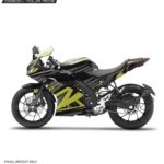 Yamaha V3 Slashed Racing Design [Full Body Edge To Edge Wrap / Decal / Sticker Kit]