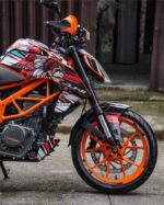 KTM Duke Chief Edition 125-200-250-390 (BS4-BS6) [Full Body Wrap / Decal / Sticker Kit] - Image 2