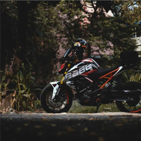 KTM Duke Babe Edition 125-200-250-390 (BS4-BS6) [Full Body Wrap / Decal / Sticker Kit] - Image 4