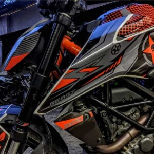 KTM Duke Beast Edition 125-200-250-390 (BS4-BS6) [Full Body Wrap / Decal / Sticker Kit]