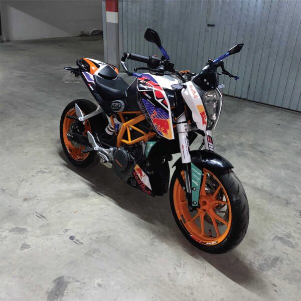 KTM Duke Infinity Design 125-200-390 (BS4-BS6) [Full Body Wrap / Decal / Sticker Kit] - Image 2