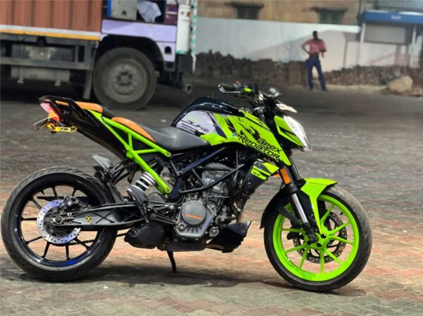 KTM Duke Apex Edition 125-200-250-390 (BS4-BS6) [Full Body Wrap / Decal / Sticker Kit] - Image 2