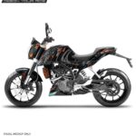 KTM Duke Madrabbit Design 125-200-390 (BS4-BS6) [Full Body Wrap / Decal / Sticker Kit]