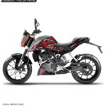 KTM Duke Bloodsport Design 125-200-390 (BS4-BS6) [Full Body Wrap / Decal / Sticker Kit]