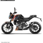 KTM Duke Rok Limited Edition 125-200-390 (BS4-BS6) [Full Body Wrap / Decal / Sticker Kit]