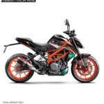 KTM Duke Akrapovic Edition 125-200-250-390 (BS4-BS6) [Full Body Wrap / Decal / Sticker Kit]