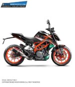 KTM Duke Akrapovic Edition 125-200-250-390 (BS4-BS6) [Full Body Wrap / Decal / Sticker Kit]