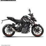 KTM Duke Blackline Edition 125-200-250-390 (BS4-BS6) [Full Body Wrap / Decal / Sticker Kit]