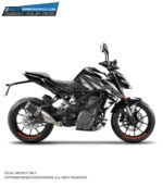KTM Duke Blackline Edition 125-200-250-390 (BS4-BS6) [Full Body Wrap / Decal / Sticker Kit]