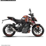 KTM Duke Chief Edition 125-200-250-390 (BS4-BS6) [Full Body Wrap / Decal / Sticker Kit]