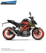 KTM Duke Official 3.0 Edition 125-200-250-390 (BS4-BS6) [Full Body Wrap / Decal / Sticker Kit]