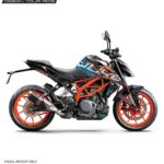 KTM Duke Slashed Edition 125-200-250-390 (BS4-BS6) [Full Body Wrap / Decal / Sticker Kit]