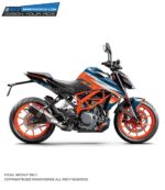 KTM Duke Superduke R Edition 125-200-250-390 (BS4-BS6) [Full Body Wrap / Decal / Sticker Kit]