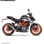 KTM Duke Track Edition 125-200-250-390 (BS4-BS6) [Full Body Wrap / Decal / Sticker Kit]