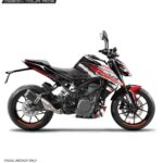 KTM Duke Bloodsport Edition 125-200-250-390 (BS4-BS6) [Full Body Wrap / Decal / Sticker Kit]