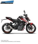 KTM Duke Bloodsport Edition 125-200-250-390 (BS4-BS6) [Full Body Wrap / Decal / Sticker Kit]