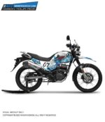 Hero Xpulse 200 Flames Design [Full Body Wrap / Decal / Sticker Kit]