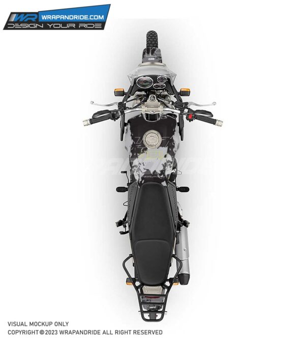 Royal Enfield Himalayan Navigator Edition  [Full Body Wrap / Decal / Sticker Kit] - Image 2
