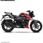 TVS Apache RTR Race Series Design 160/200 4V [Full Body Edge To Edge Wrap / Decal / Sticker Kit]