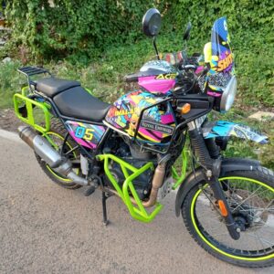 Royal Enfield Himalayan Funky Edition  [Full Body Wrap / Decal / Sticker Kit]