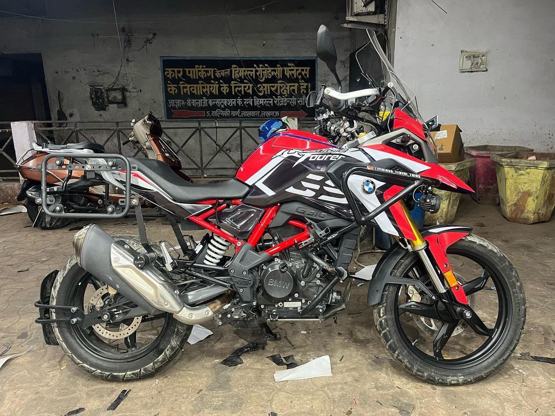 BMW G 310 GS Adventure Tourer Edition Full Body Wrap Decal Sticker Kit Wrap And Ride