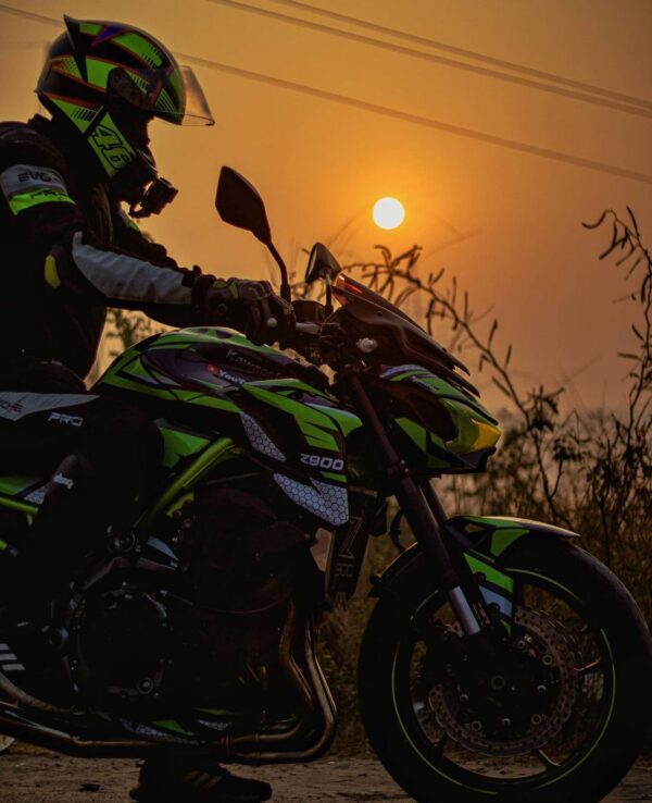 Kawasaki Z900 Hexagon Edition [Full Body Wrap / Decal / Sticker Kit] - Image 5