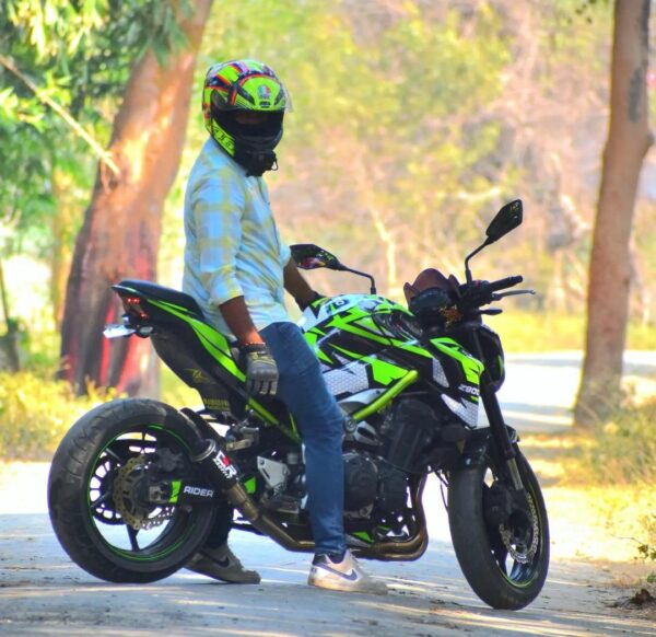 Kawasaki Z900 Hexagon Edition [Full Body Wrap / Decal / Sticker Kit] - Image 3