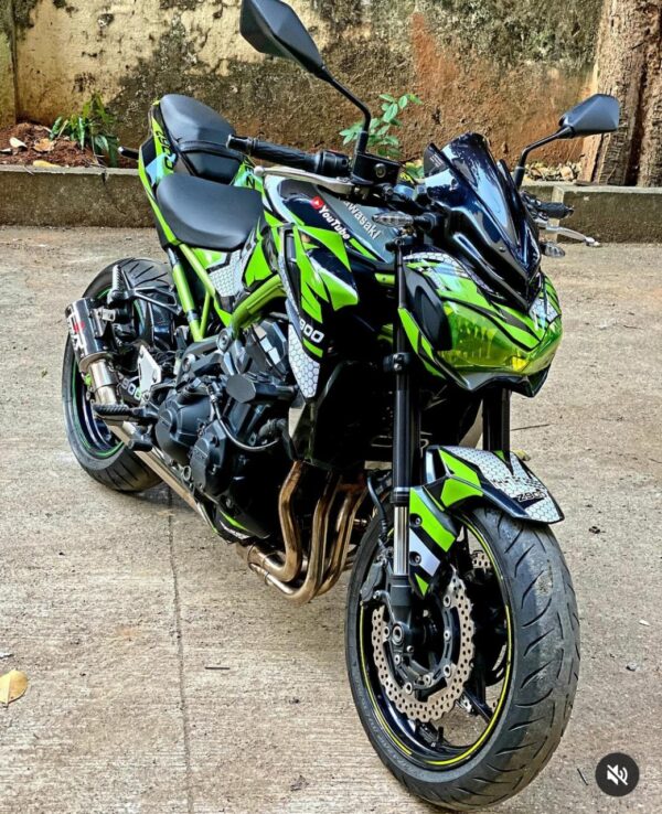 Kawasaki Z900 Hexagon Edition [Full Body Wrap / Decal / Sticker Kit] - Image 8