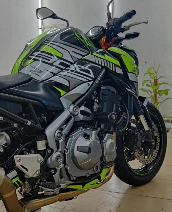 Kawasaki Z900 Storm Edition [Full Body Wrap / Decal / Sticker Kit] - Image 2
