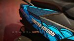TVS Ntorq Venemous Blue Design [Full Body Edge To Edge Wrap / Decal / Sticker Kit] - Image 6