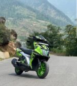 TVS Ntorq Grunge Design [Full Body Edge To Edge Wrap / Decal / Sticker Kit] - Image 2
